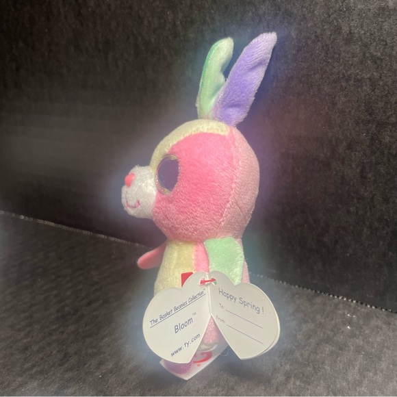 BNWT GREAT ADD ON BNWT TY BASKET BEANIES BLOOM BUNNY 5” PRICE FIRM NO DISCOUNTS - Picture 4 of 6